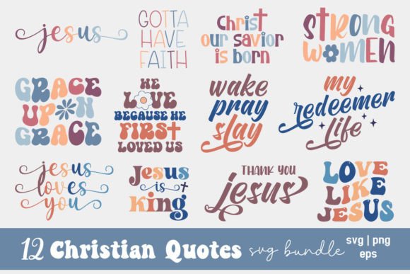 Christian Jesus Retro SVG: Graphics for Crafts