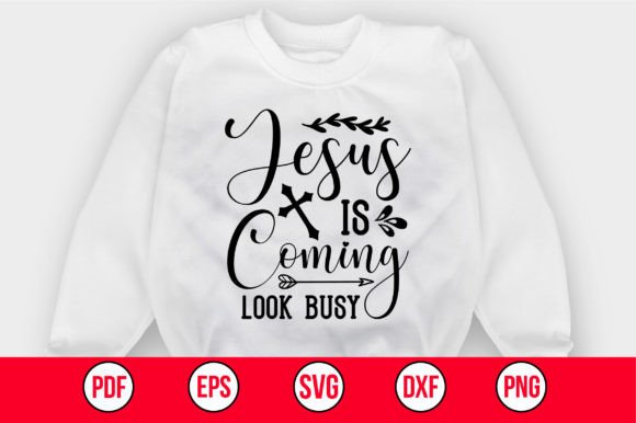 Jesus is Coming Look Busy: Graphics for Faith Crafts
