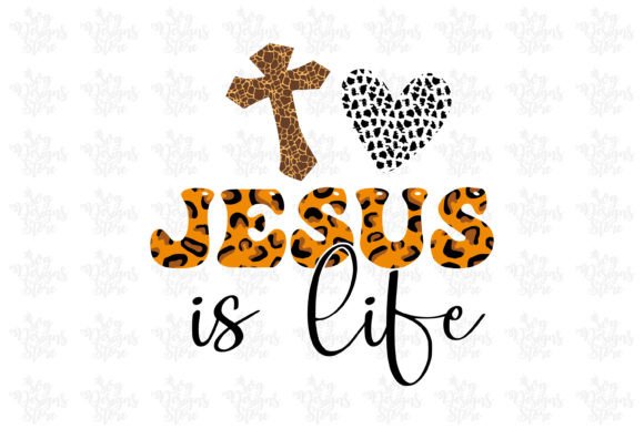 Jesus is Life Jesus Sublimation Svg for Crafts & Graphics