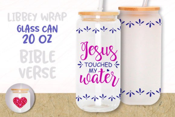 Jesus Touched My Water Graphics & Templates