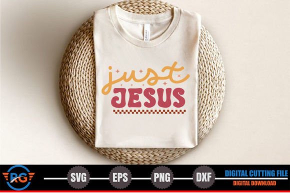 Just Jesus Retro SVG: An Embroidery Design Review
