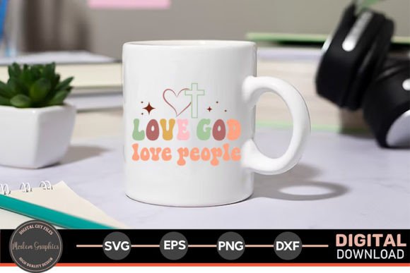 Love God Love People Retro SVG Review