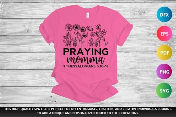 Pray Mom SVG: Graphics & Crafts Asset Review