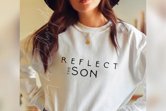 Reflect the Son SVG: Easter Graphics & Print Templates