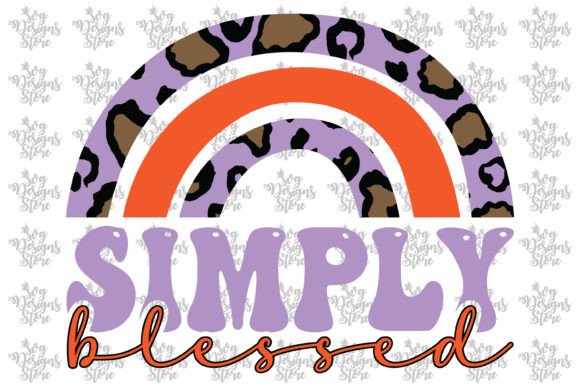 Simply Blessed Jesus Sublimation Svg for Graphics and Crafts