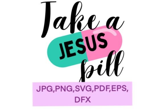 Take a Jesus Pill: Embroidery Design Review